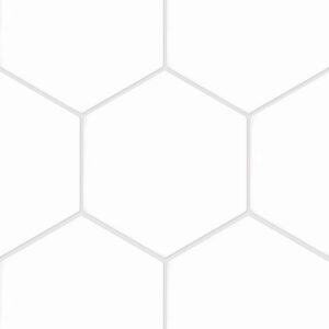 Britain White Hexagon Kitchen Backsplash Accent Wall Tile Floor Toronto Ontario Canada